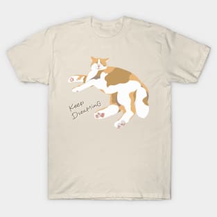 Dreaming Cat - Keep Dreaming T-Shirt